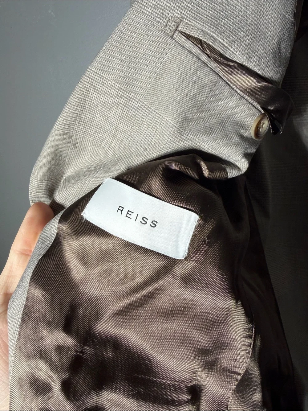 Reiss Boyce Slim Fit Suit Size 36R (30x32)